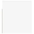 Table de chevet murale Blanc 50x36x40 cm