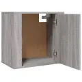 Tables de chevet murales 2 pcs Sonoma gris 50x30x47 cm