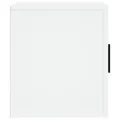 Meuble TV Blanc 100x35x40 cm Bois d'ingénierie