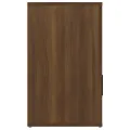 Table de chevet Chêne marron 50x36x60 cm Bois d'ingénierie