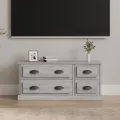 Meuble TV sonoma gris 100x35,5x45 cm bois d'ingénierie