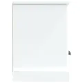 Meuble TV blanc 100x35x50 cm bois d'ingénierie