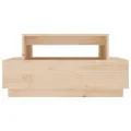 Table basse 80x55x40,5 cm Bois massif de pin