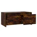 Table basse Chêne fumé 90x50x41,5 cm Aggloméré