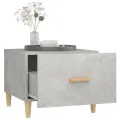 Tables basses 2 pcs gris béton 50x50x40 cm bois d'ingénierie