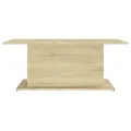 Table basse Chêne sonoma 102x55,5x40 cm Aggloméré