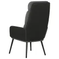 Chaise de relaxation Gris clair Tissu