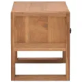 Table de chevet 50x30x35 cm Bois de teck solide