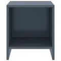 Tables de chevet 2 pcs Gris clair 35x30x40cm Bois de pin massif