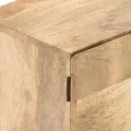 Table de chevet 40x30x51 cm Bois de manguier solide