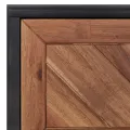 Table basse 90x50x40 cm Bois d'acacia massif et MDF