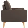 Fauteuil Marron Tissu