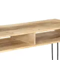 Table console Bois de manguier massif 115 x 35 x 76 cm