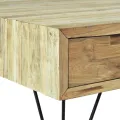 Table basse 80 x 80 x 40 cm Teck massif