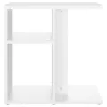 Table d'appoint Blanc 50x30x50 cm Aggloméré