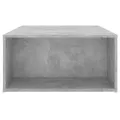 Table basse Gris béton 90x67x33 cm Aggloméré