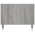 Table basse sonoma gris 102x50x40 cm bois d'ingénierie