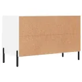 Meuble TV Blanc 80x36x50 cm Bois d'ingénierie