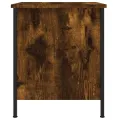 Tables de chevet 2 pcs chêne fumé 40x42x50 cm bois ingénierie