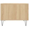 Tables basses 2 pcs chêne sonoma 50x50x40 cm bois d'ingénierie