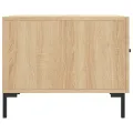 Tables basses 2 pcs chêne sonoma 50x50x40 cm bois d'ingénierie