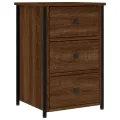 Tables de chevet 2pcs chêne marron 40x36x60cm Bois d'ingénierie