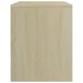 Tables de chevet 2pcs Chêne sonoma 40x30x40cm Bois d'ingénierie