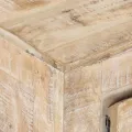 Meuble TV 110x35x46 cm bois massif de manguier