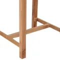 Table de bar de jardin 60x60x105 cm bois de teck solide