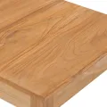 Table de bar de jardin 60x60x105 cm bois de teck solide