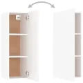 Ensemble de meubles TV 5 pcs Blanc Aggloméré