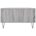 Table basse sonoma gris 104x60x35 cm bois d'ingénierie