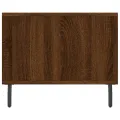 Table basse chêne marron 90x50x40 cm bois d'ingénierie