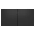Ensemble de meubles TV 4 pcs Noir Bois d'ingénierie