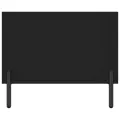 Table basse noir 90x50x40 cm bois d'ingénierie