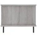 Table basse sonoma gris 90x50x40 cm bois d'ingénierie