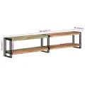 Meuble TV 200x30x40 cm bois massif de récupération
