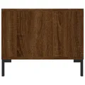 Table basse chêne marron 102x50x40 cm bois d'ingénierie