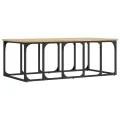 Table basse chêne sonoma 100x50x35,5 cm bois d'ingénierie