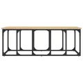 Table basse chêne sonoma 100x50x35,5 cm bois d'ingénierie