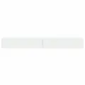 Meubles TV avec éclairage LED 2 pcs blanc 60x35x15,5 cm