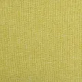 Chaise à bascule avec tabouret Vert Tissu