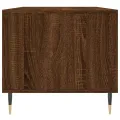 Table basse Chêne marron 90x49x45 cm Bois d'ingénierie