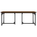 Table basse Chêne marron 90x50x35 cm Bois d'ingénierie