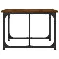 Table basse Chêne marron 90x50x35 cm Bois d'ingénierie