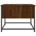 Table basse chêne marron 100x51x40 cm bois d'ingénierie