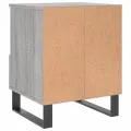 Table de chevet sonoma gris 40x35x50 cm bois d’ingénierie
