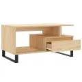 Table basse Chêne sonoma 90x49x45 cm Bois d'ingénierie