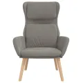 Chaise de relaxation Gris clair Velours