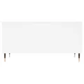 Table basse Blanc 90x44,5x45 cm Bois d'ingénierie